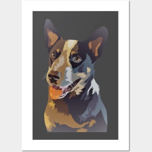 Jack Russell Terrier Dog Posters and Art